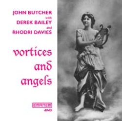 画像1: CD  JOHN BUTCHER with DEREK BAILEY and  RHODRI DAVIES  /  VORTICES & ANGELS