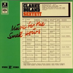 画像1: 紙ジャケットCD  CLARKE = BOLAND SEXTET / MUSIC FOR THE SMALL HOURS 