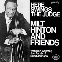 画像1: CD  MILT HINTON  ミルト・ヒントン  /  HERE SWINGS THE JUDGE  ヒア・スウィングス・ザ・ジャッジ