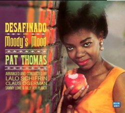 画像1: 初めてボサ・ノヴァを英語で歌ったジャズ・シンガー、パットの名唱集 CD PAT THOMAS パット・トーマス / DESAFINADO + MOODY'S MOOD (2 LP ON 1 CD)