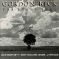 限定復刻CD GORDON BECK ゴードン・ベック / FOR EVANS SAKE