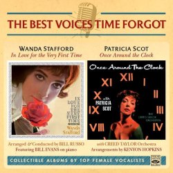 画像1: 【2 IN 1CD THE BEST VOICES TIME FORGOT】CD WANDA STAFFORD ワンダ・スタッフォード / IN LOVE FOR THE VERY FIRST TIME  + PATRICIA SCOT パトリシア・スコット / ONCE AROUND THE CLOCK