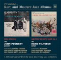 【FRESH SOUND】CD JOHN PLONSKY ・ HERB PILHOFER  / COOL MAN COOL + JAZZ FROM THE NORTH COAST, VOL.2 