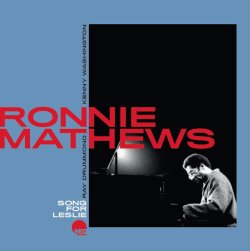 画像1: CD RONNIE MATHEWS ロニー・マシューズ / SONG FOR LESLIE 