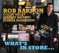 オーソドックスに徹したマイルド・メロディックなバップ・ピアノとコクのあるブルージー・テイスティーな吟醸ギターが粋渋なる掛け合いを見せる安心の芳醇世界　CD　ROB BARRON ロブ・バロン / WHAT'S IN STORE...
