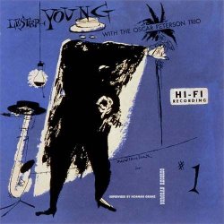 画像1: CD  LESTER YOUNG    レスター・ヤング  /   PRESIDENT  PLAYS WITH  THE OSCAR  PETERSON TRIO  + 4   プレジデント・プレイズ・ウィズ・ジ・オスカー・ピーターソン・トリオ+4