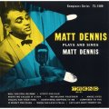 SHM-CD  Matt Dennis マット・デニス /  PLA YS   AND  SINGS  プレイズ・アンド・シングス