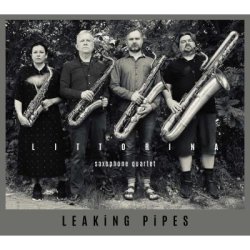 画像1: 【NoBusiness】CD Littorina Saxophone Quartet リットリナ・サクソフォン・カルテット / Leaking Pipes