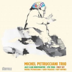 画像1: 【STORYVILLE】輸入盤LP Michel Petrucciani Trio ミシェル・ペトルチアーニ・トリオ / Jazz Club Montmartre - CPH 1988 First Set