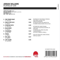 画像2: CD Jordan Williams ジョーダン・ウィリアムス / Playing By Ear
