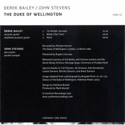 Derek Bailey - John Stevens / The Duke of Wellington