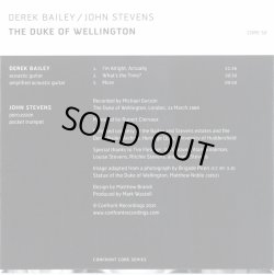 Derek Bailey - John Stevens / The Duke of Wellington