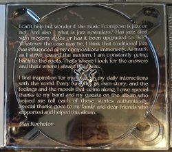 Max Kochetov Quartet / Foolin' Myself