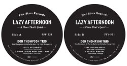 画像2: 【送料込み価格設定商品】45RPM 10インチ盤アナログ DON THOMPSON ドン・トンプソン / Lazy Afternoon   世界限定300枚・シリアル入り。10インチ盤で蘇る『Lazy Afternoon』。世界基準の技が放つ倍音の輝き、息をのむ奥行き  