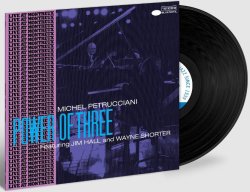画像1: 【TONE POETSシリーズ】完全限定輸入復刻 180g重量盤LP  MICHEL PETRUCCIANI,JIM HALL,WAYNE SHORTER ミシェル・ペトルチアーニ、ジム・ホール、ウェイン・ショーター  /  P0WER OF THREE    鮮烈なタッチが見事に調和したトータルサウンド。ショーターの明快な旋律線。分かりやすさと深層の対話が同居する名演。   