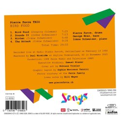 Pierre Favre Trio / Bird Food