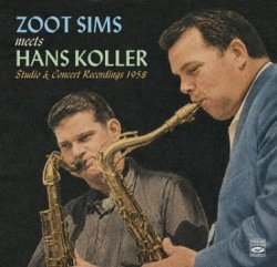 画像1: 【FRESH SOUND】CD Zoot Sims & Hans Koller ズート・シムズ & ハンス・コラー / Studio & Concert Recordings 1958   絶頂期のズート・シムズと欧州の巨星ハンス・コラー。ズート＆コラーの歴史的邂逅を網羅した決定盤。  