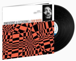 画像1: 【TONE POETSシリーズ】完全限定輸入復刻 180g重量盤LP  Sam Rivers サム・リヴァース  /   Dimensions & Extensions   ピアノを排した漆黒のインナー・パッション。幾何学的なコンポジションに宿るフロント4管の生々しい響き。   