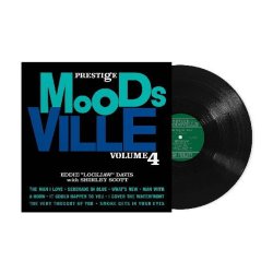 画像2: 【Moodsville Acoustic Sounds Vinyl Series】完全限定輸入復刻 180g重量盤LP Eddie “Lockjaw” Davis & Shirley Scott エディ・ロックジョウ・デイビス / Moodsville, Volume 4    オルガンの名手シャーリー・スコットがピアノを弾く。ロックジョーとのブルース・セッション。  