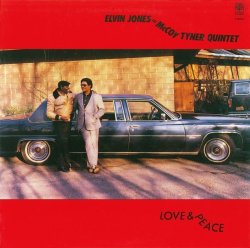 画像1: CD   ELVIN JONES & McCOY TYNER エルヴィン・ジョーンズ＆マッコイ・タイナー /   LOVE & PEACE ラヴ＆ピース