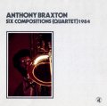 CD  ANTHONY BRAXTON  アンソニー・ブラクストン  /  SIX COMPOSITIONS(QUARTET) 1984   シックス・コンポジションズ