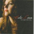 しっとりキュートで清新洒脱な抒情派ロマンティック・ヴォーカルの粋CD    HALIE LOREN /  青い影   THEY OUGHTA WRITE A SONG...+ 4
