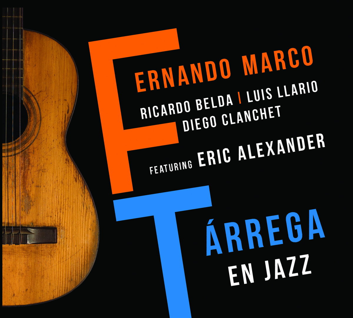 エリック・アレクサンダーも参加！「アルハンブラ宮殿の思い出」のジャズ・カヴァーが瑞々しいスペイン・ギター快編 CD FERNANDO MARCO  フェルナンド・マルコ / TÁRREGA EN JAZZ