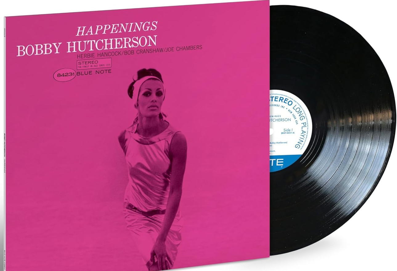 ［Blue Note CLASSIC VINYL SERIES］完全限定輸入復刻 180g重量盤LP  Bobby Hutcherson ボビー・ハッチャーソン  /  Happenings 