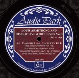 画像: CD  LOUIS ARMSTRONG   ルイ・アームストロング  /  HOT FIVE & HOT SEVEN VOL.3  1927-1928   ホット・ファイブとセブン 1927-1928
