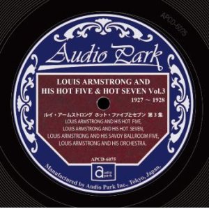 画像: CD  LOUIS ARMSTRONG   ルイ・アームストロング  /  HOT FIVE & HOT SEVEN VOL.3  1927-1928   ホット・ファイブとセブン 1927-1928