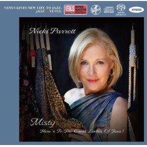 画像:  (SACD-HYBRID CD)  NICKI PARROTT  ニッキ・パロット  /  MISTY 　ミスティ 〜グレイト・レディース・オブ・ジャズに捧ぐ