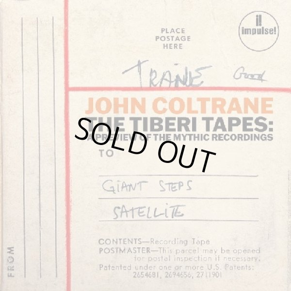 画像1: 【RECORD STORE DAY 限定LP】12インチシングルLP John Coltrane ジョン・コルトレーン / The Tiberi Tapes: A Preview Of The Mythic Recordings