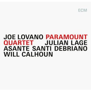 画像:   【ECM】  LP Joe Lovano, Julian Lage,  Asante Santi Debriano,  Will Calhoun  ジョー・ロヴァノ、ジュリアン・ラージ、サンティ・デブリアーノ、ウィル・カルホーン / Paramount Quartet   ECMの静謐と重なり合う余白、ただそこに在る音。4人が紡ぐ「最高峰（パラマウント）」に宿る、新しい光の形。 