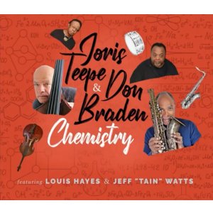 画像: 【日本初CD化】CD  JORIS TEEPE feat.LOUIS HAYES & JEFF TAIN WATTS  ヨリス・テーベ・フィーチャリング・ルイス・ヘイス＆ジェフティンワッツ /  CHEMISTORY ケミストリー   ルイス・ヘイズ & ジェフ“テイン”ワッツ！ドラムの神々が煽るリアル・ジャズ  ！