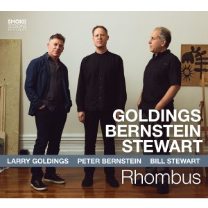 画像: 輸入盤国内帯ライナー付仕様CD　LARRY GOLDINGS, PETER BERNSTEIN, BILL STEWART ラリー・ゴールディングス、ピーター・バーンスタイン、ビル・スチュワート / RHOMBUS ロンバス     レイドバックしたスモーキー・ブルージーなギターと熱気みなぎるアーシーなオルガンが絶妙のコントラストで絡み、キレのある精確でシャープなドラムが底辺を支えた現代ソウル・ジャズの真髄! 