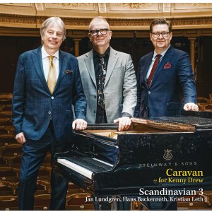 画像: 【国内制作SACD-HYBRID仕様CD】　SCANDINAVIAN 3 スカンジナビアン 3 / CARAVAN 〜for Kenny Drew キャラバン〜フォー・ケニー・ドリュー     独特の固さ・強堅さを基本身上とした硬質で鋭角なバップ・イディオム奏法に軽妙小粋な寛ぎファンキー小唄節も加味されるド真っ当ハード・バピッシュ・ピアノ・プレイが円熟の絶好調ぶり! 
