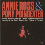 画像: 国内盤ＣＤ 【MPS】ANNIE ROSS,PONY POINDEXTER アニー・ロス & ポニー・ポインデクスター  / ALL BLUES  オール・ブルース   歌声とサックス、そしてベルリンの精鋭たち―国境を越えて生まれた、熱きMPSライヴ。  