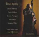 画像: CD  DAVE YOUNG WITH OSCAR PETERSON TRIO デイヴ・ヤング・ウィズ・オスカー・ピーターソン、シダー・ウォルトン、トミー・フラナガン、ジョン・ヒックス、マルグリュー・ミラー /  ピアノ・ベース・デュエッツ・トゥー・バイ・トゥーVOL.1