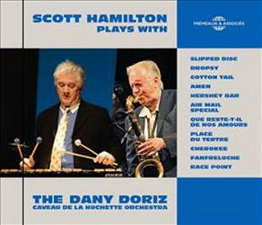 画像1: フランスでの心地よいセッション CD SCOTT HAMILTON スコット・ハミルトン / PLAYS WITH THE DANY DORIZ 