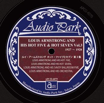 画像1: CD  LOUIS ARMSTRONG   ルイ・アームストロング  /  HOT FIVE & HOT SEVEN VOL.3  1927-1928   ホット・ファイブとセブン 1927-1928