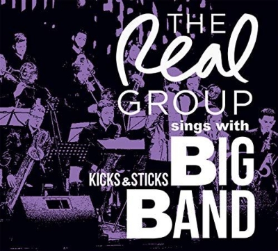 画像1: CD   THE REAL GROUP  ザ・リアル・グループ  /  THE REAL GROUP SINGS WITH KICKS &  STICKS BIG BAND