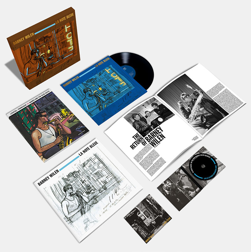 画像1: 〔送料込み価格設定商品〕〔特別完全限定版BOX〕180g 重量盤LP + CD   Barney Wilen / La Note Bleue Limited Edition Deluxe Box Set