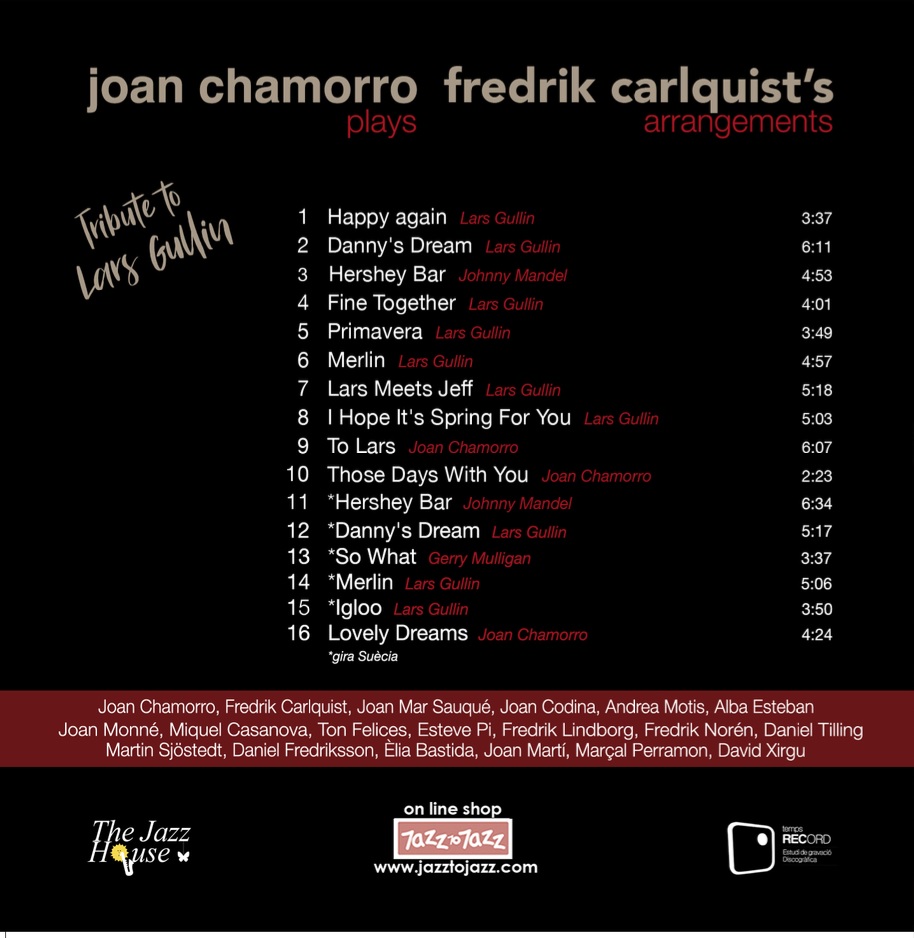 Joan Chamorro / Tribute to Lars Gullin