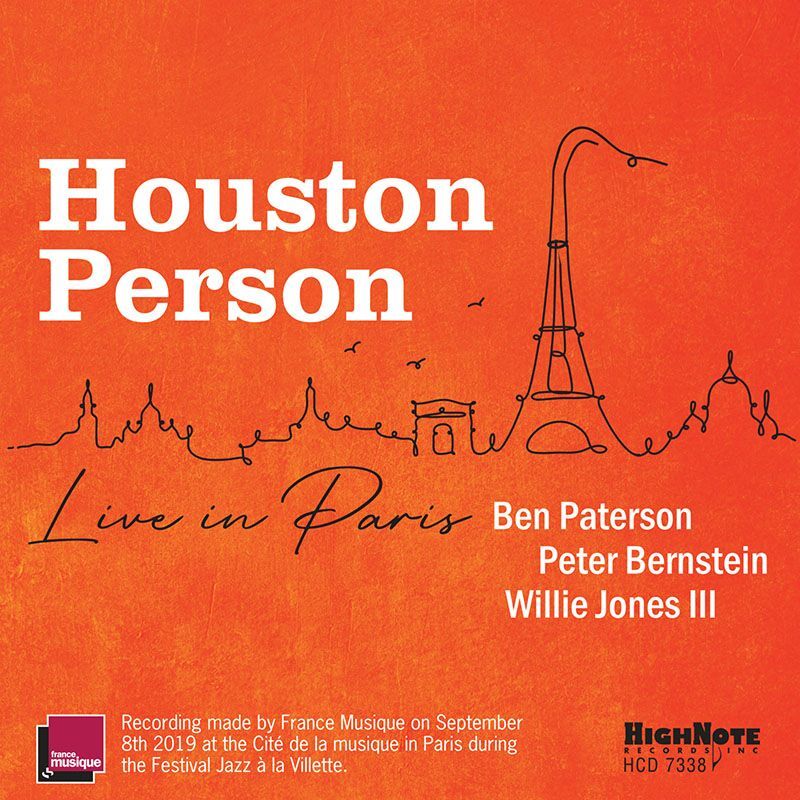 画像1: [HIGH NOTE] CD  HOUSTON   PERSON  ヒューストン・パーソン　/  Houston Person Live In Paris