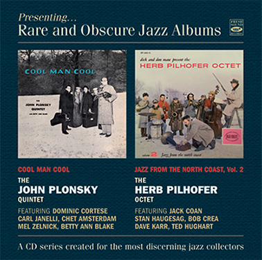 画像1: 【FRESH SOUND】CD JOHN PLONSKY ・ HERB PILHOFER  / COOL MAN COOL + JAZZ FROM THE NORTH COAST, VOL.2 