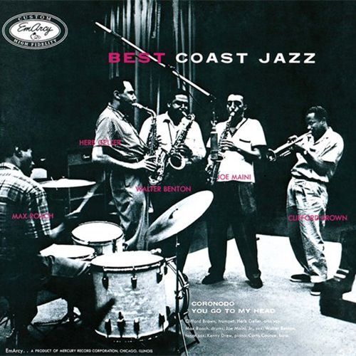 画像1: CD 　CLIFFORD BROWN  ALL  STARS  クリフォード・ブラウン /  BEST COAST  JAZZ  + 1  ベスト・コースト・ジャズ +1