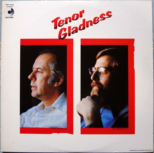 画像: CD   LEW  TABACKIN & WARNE  MARSH  ルー・タバキン＆ウォーン・マーシュ /  TENOR GLADNESS   テナー・グラッドネス