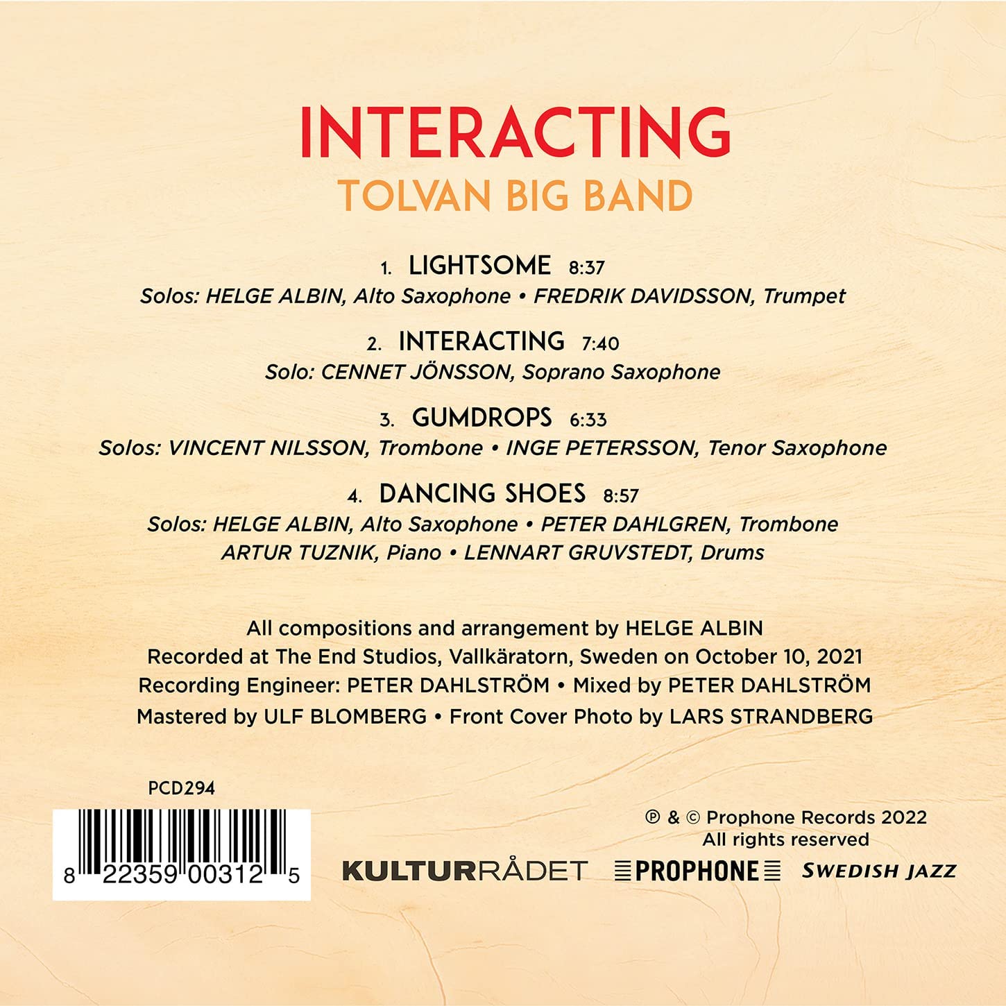 Tolvan Big Band / Interacting