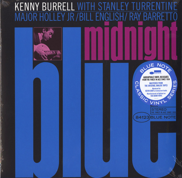 画像: 完全限定輸入復刻盤  180g重量盤LP   KENNY BURRELL  ケニー・バレル   /  MIDNIGHT BLUE  ミッドナイト・ブルー