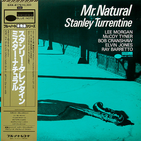 画像: 【TONE POET SERIES】完全限定輸入復刻盤　180g重量盤LP STANLEY TURRENTINE スタンリー・タレンタイン / MR.NATURAL